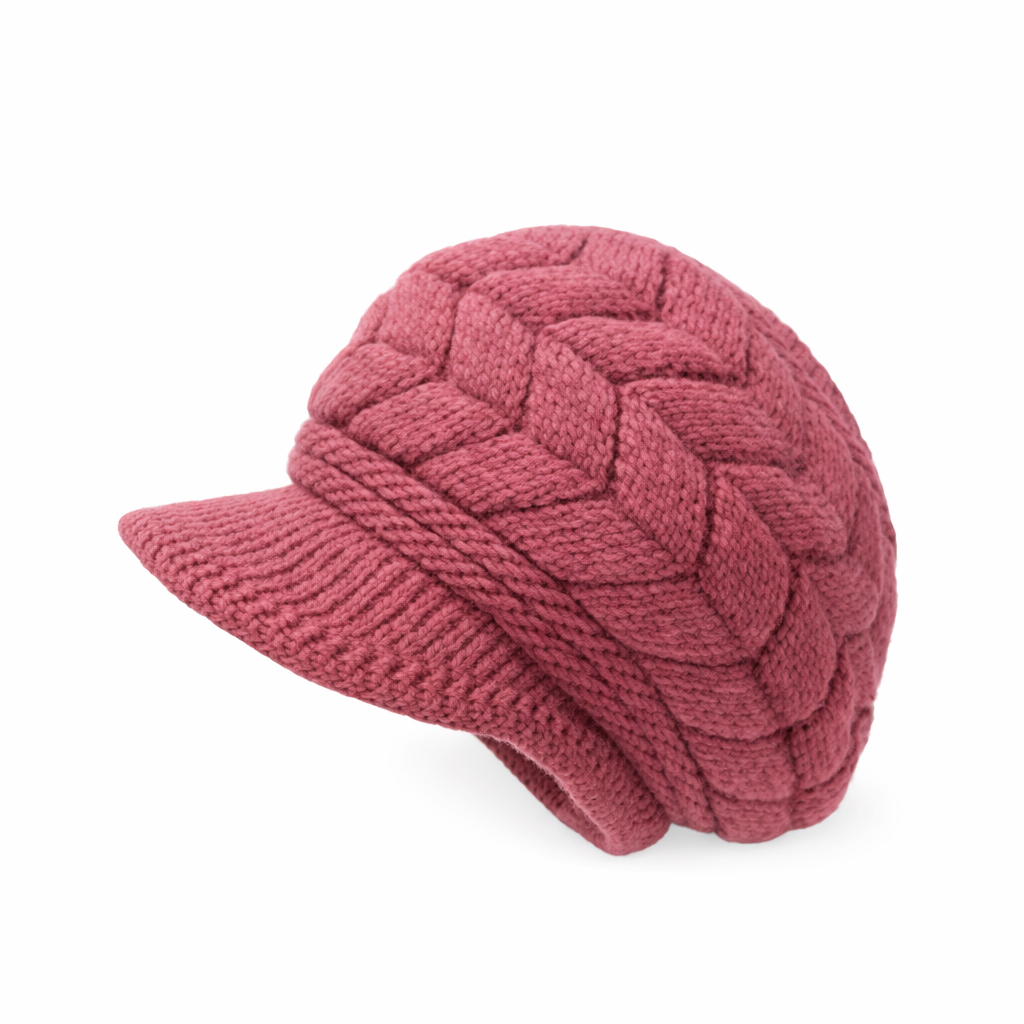 Béret Femme Épais Polaire Hiver