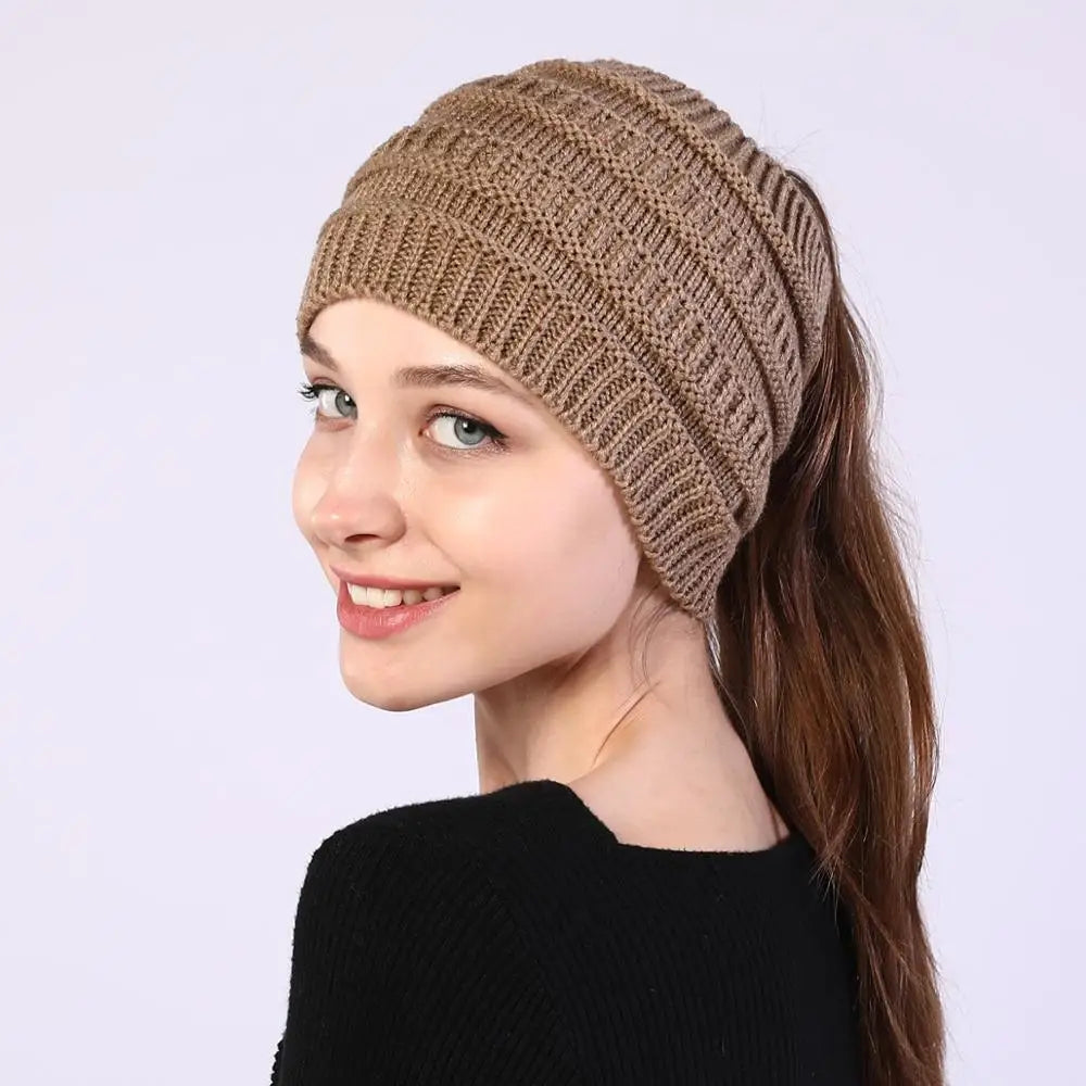 Bandeau Femme d'Hiver Tricoté