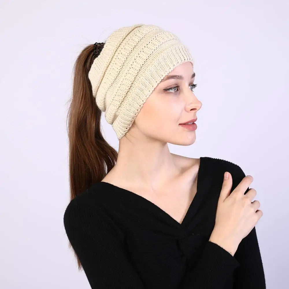 Bandeau Femme d'Hiver Tricoté