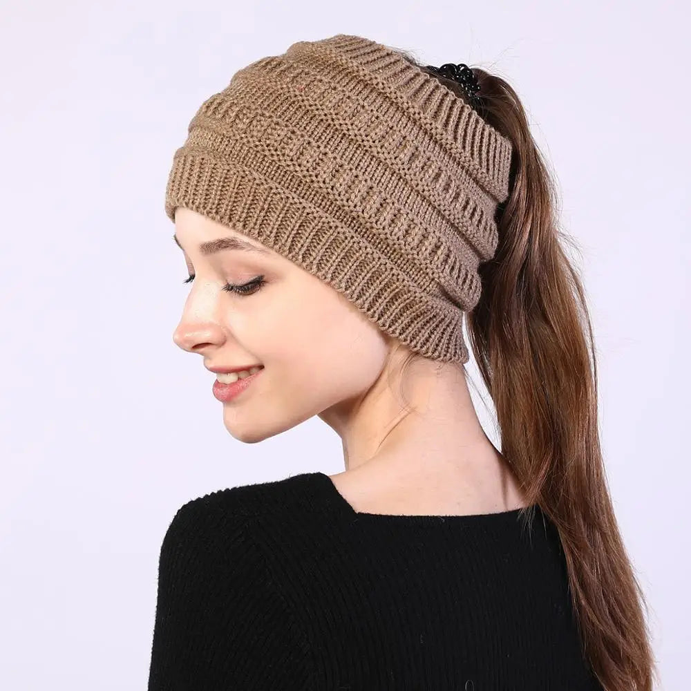 Bandeau Femme d'Hiver Tricoté