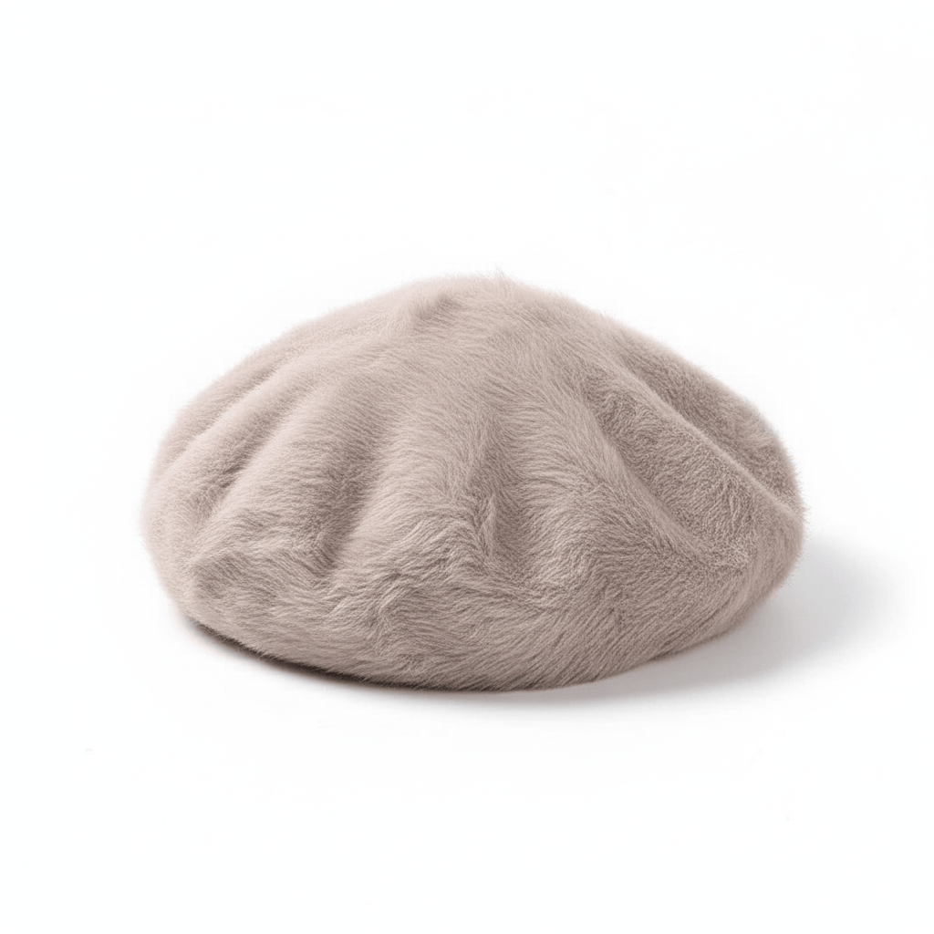 Béret Basque Femme Fourrure