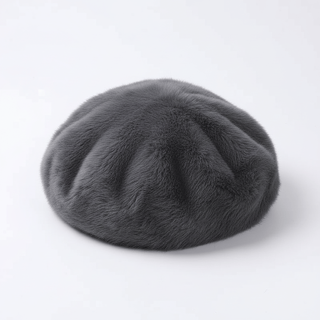 Béret Basque Femme Fourrure