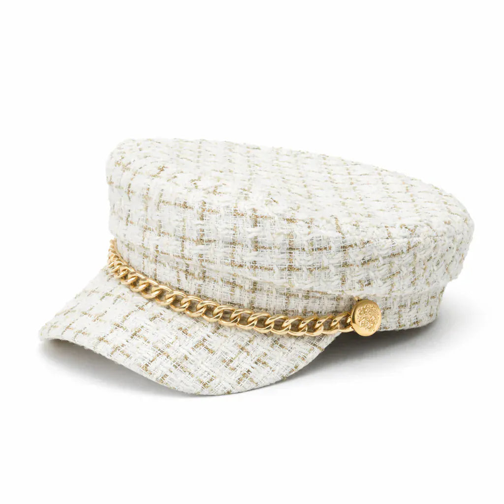 Béret Casquette Gavroche Femme à Chaine