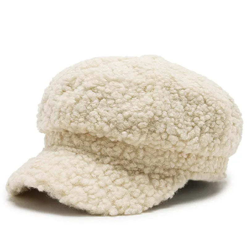 Béret Casquette Gavroche Femme Polaire