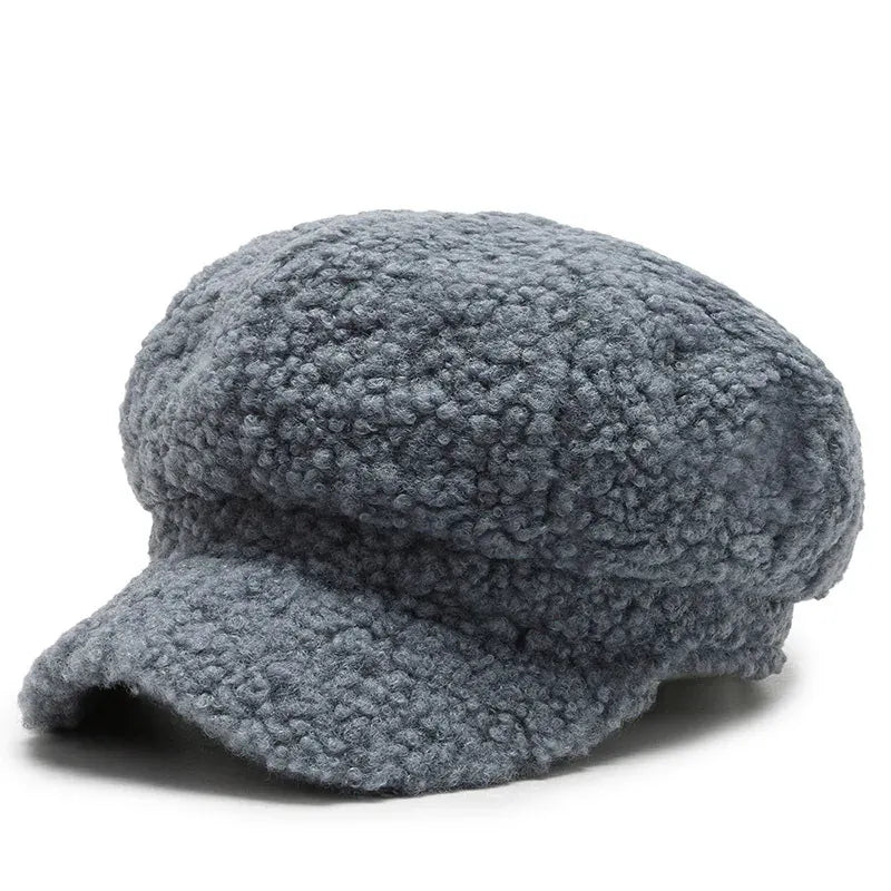 Béret Casquette Gavroche Femme Polaire