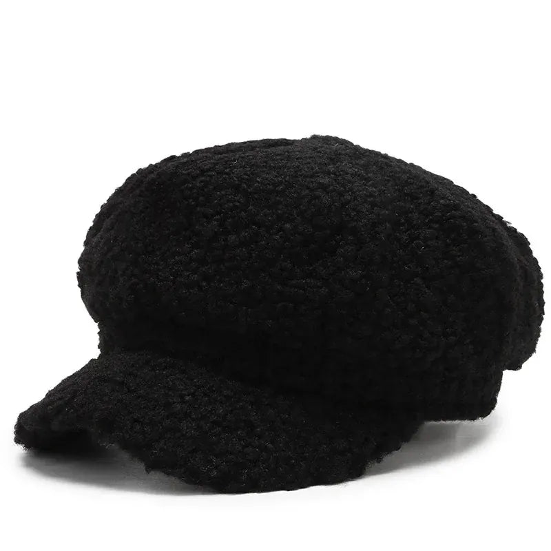 Béret Casquette Gavroche Femme Polaire