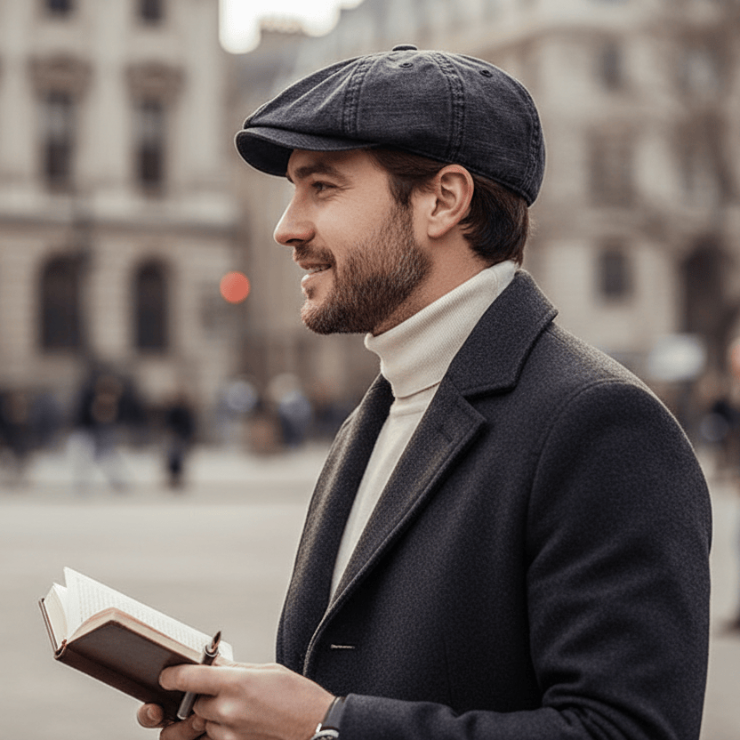 Béret Casquette Gavroche Vintage