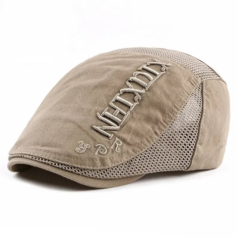 Béret Coton Brodée Ajouré