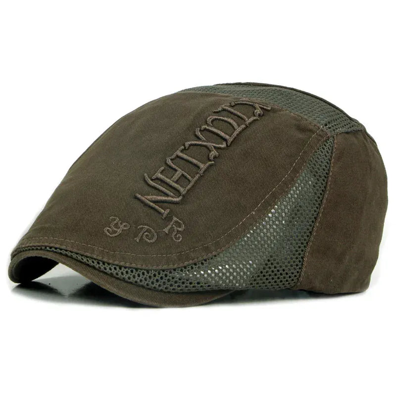 Béret Coton Brodée Ajouré