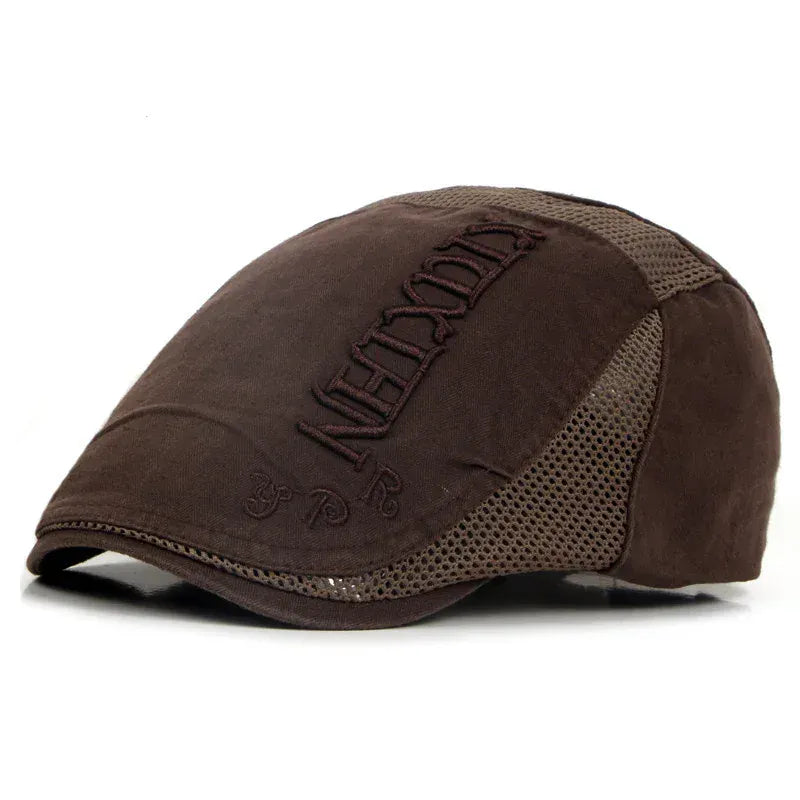 Béret Coton Brodée Ajouré