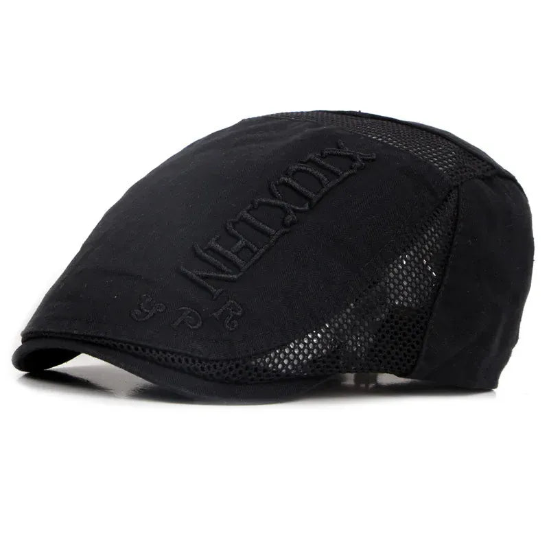 Béret Coton Brodée Ajouré