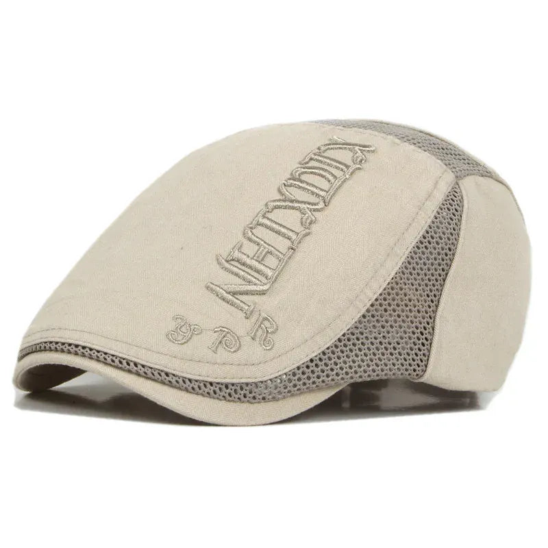Béret Coton Brodée Ajouré