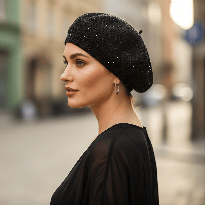 Béret Étoile Scintillante