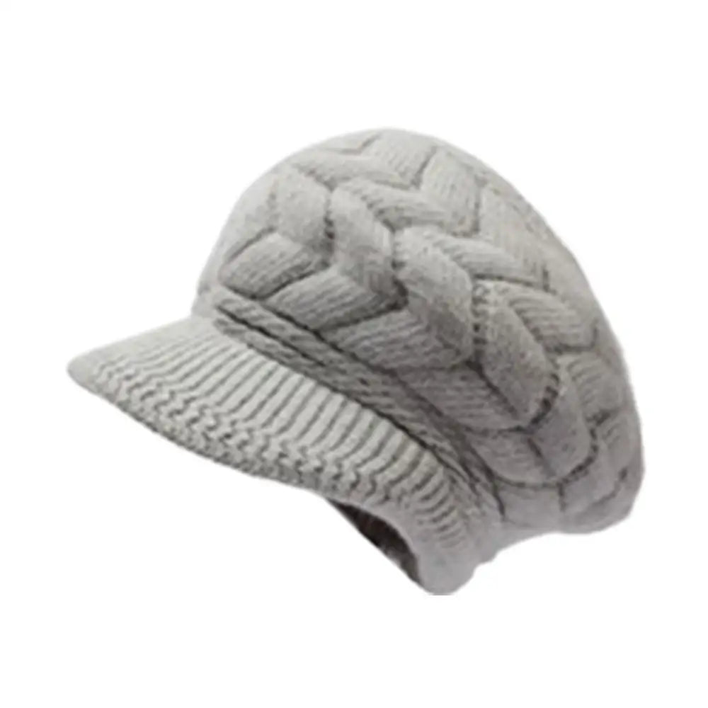Béret Femme Épais Polaire Hiver