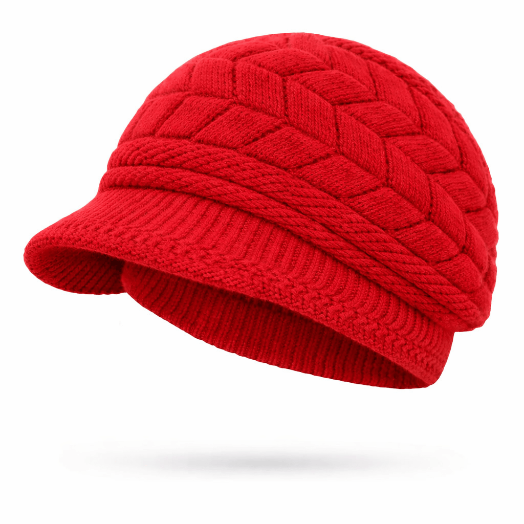 Béret Femme Épais Polaire Hiver