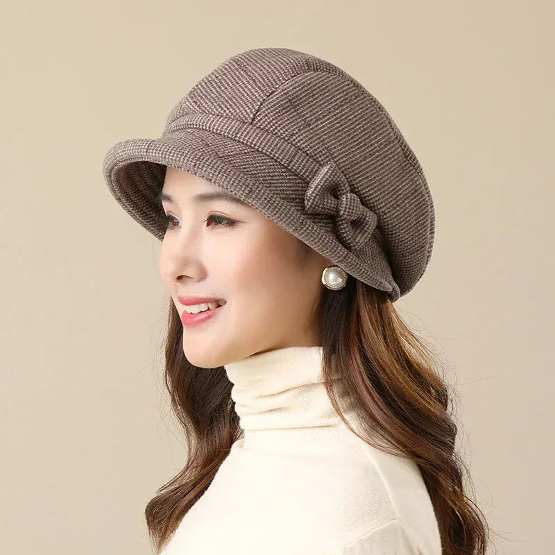Béret Femme Noeud Papillon