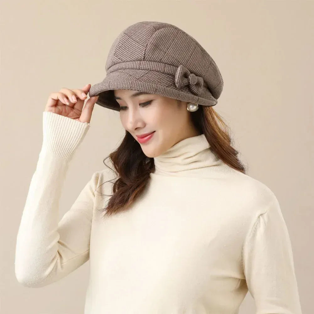 Béret Femme Noeud Papillon