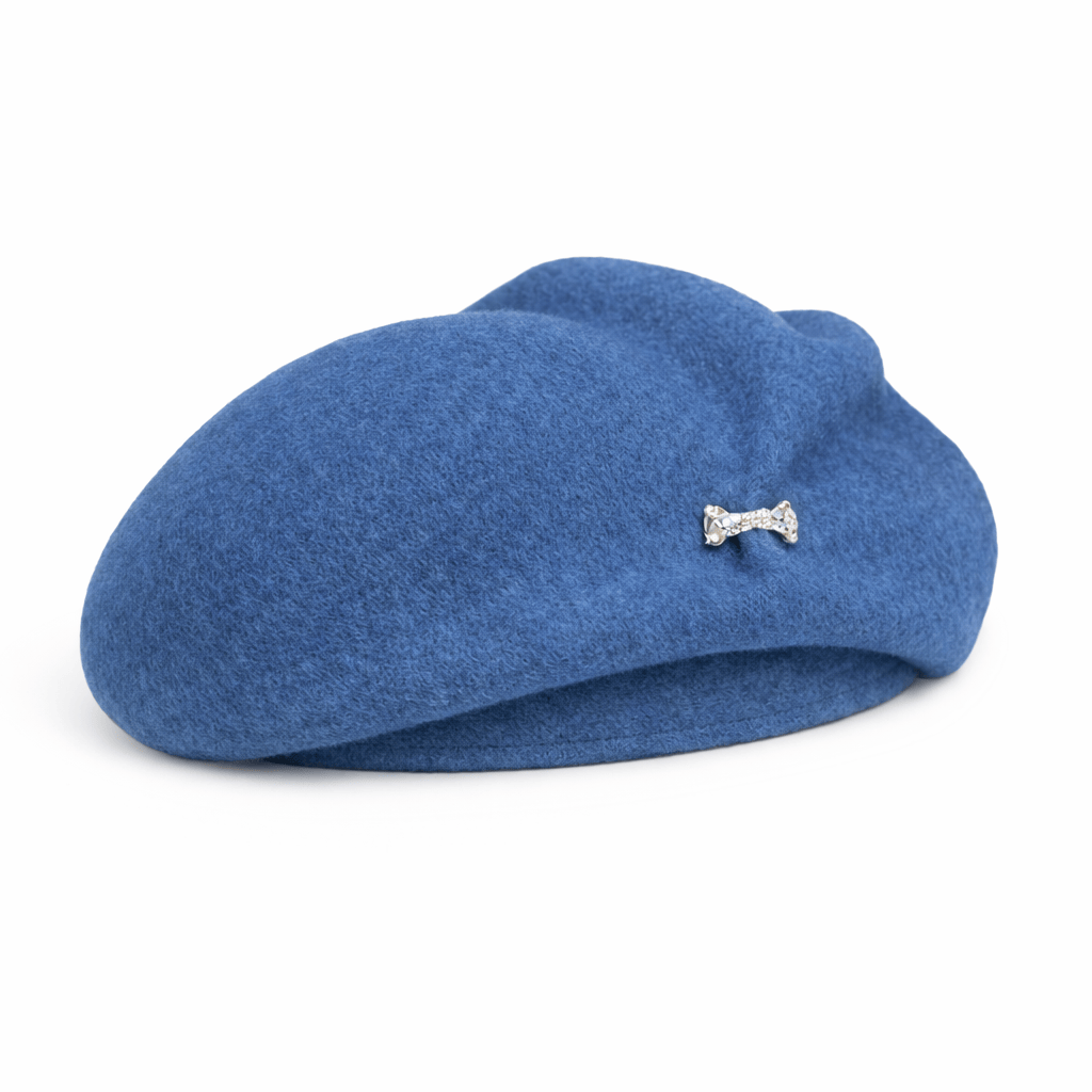 Béret Femme Raffiné avec Broche