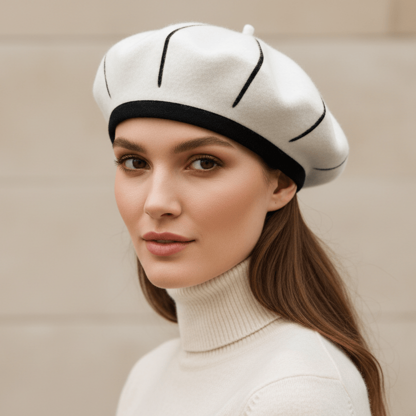 Béret Femme Rayure