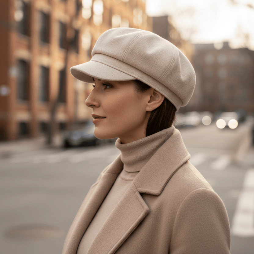 Béret Femme Vintage