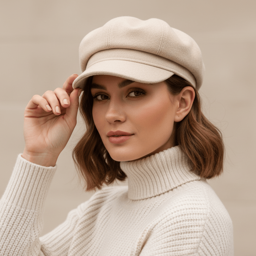Béret Femme Vintage
