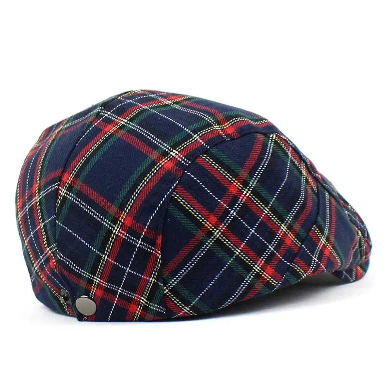 Béret Homme à Carreaux