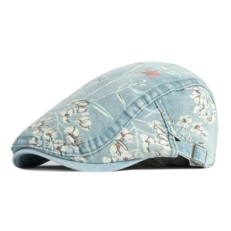 Béret Homme à Fleur