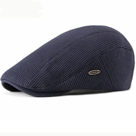 Béret Homme Classique en Laine Texturé