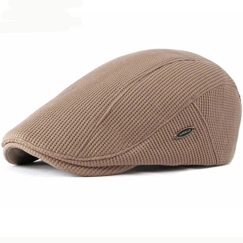 Béret Homme Classique en Laine Texturé