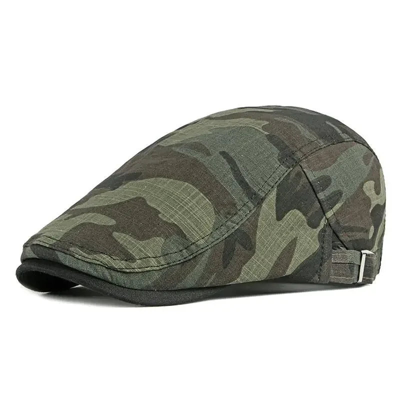 Béret Homme Coton Camouflage