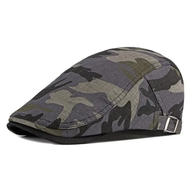 Béret Homme Coton Camouflage