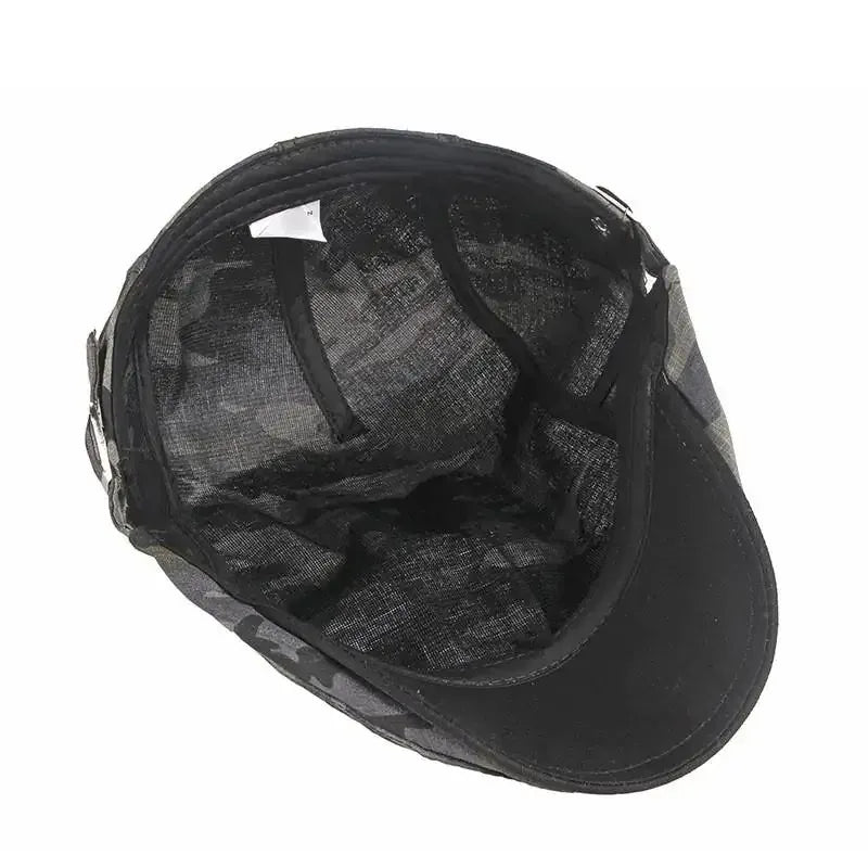 Béret Homme Coton Camouflage