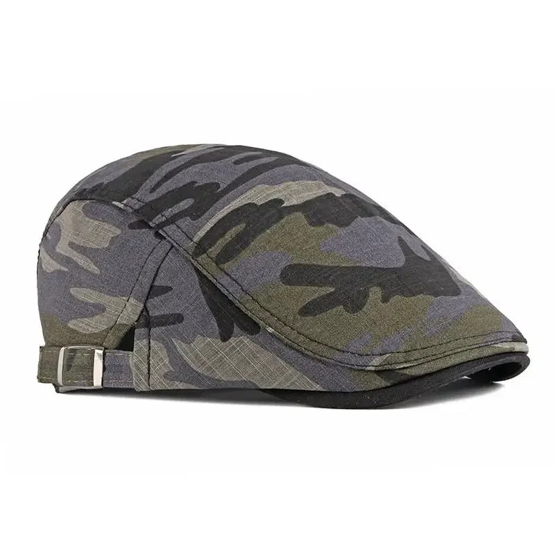 Béret Homme Coton Camouflage