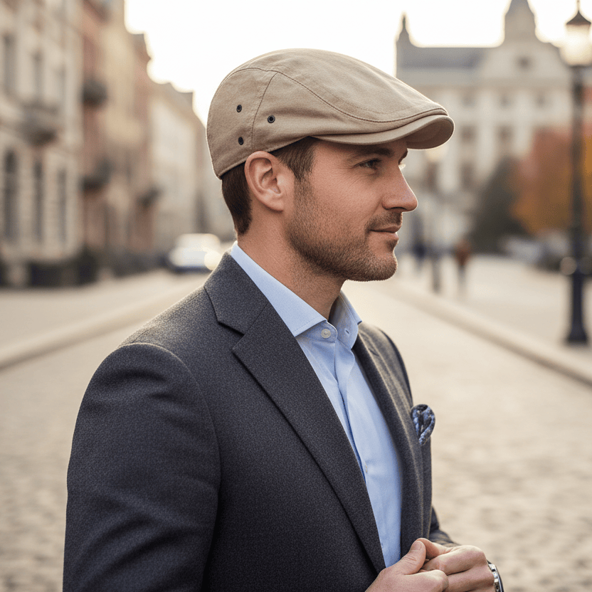 Béret Homme Coton Classique