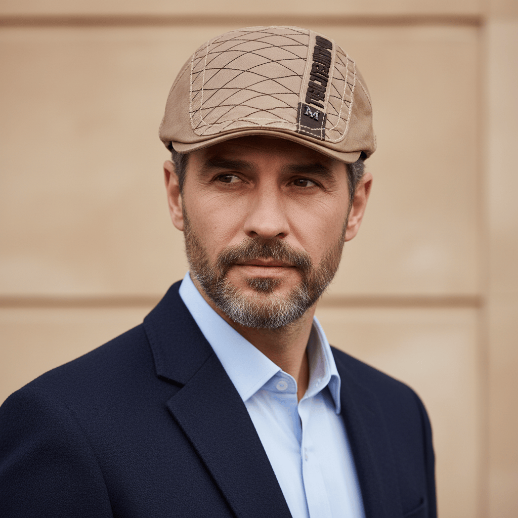 Béret Homme Coton Sobre