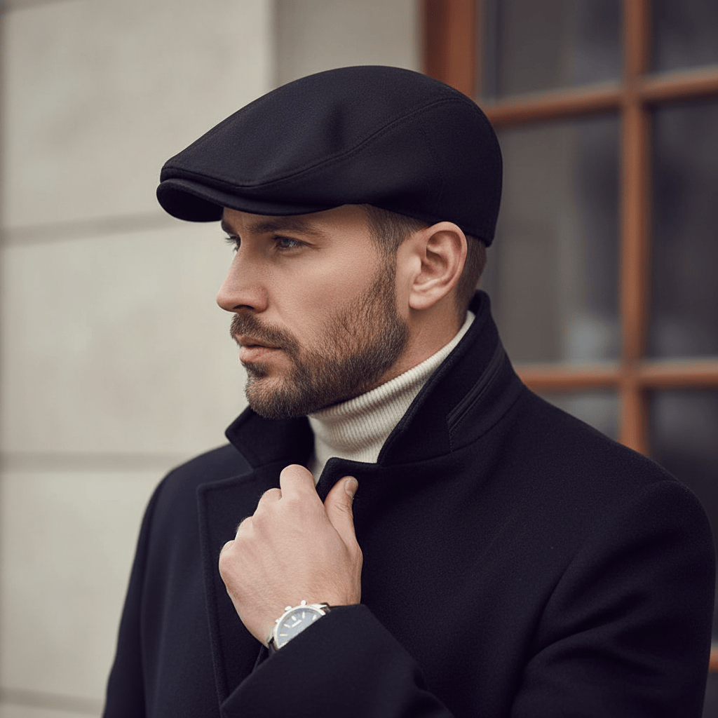 Béret Homme Élégance Urbaine