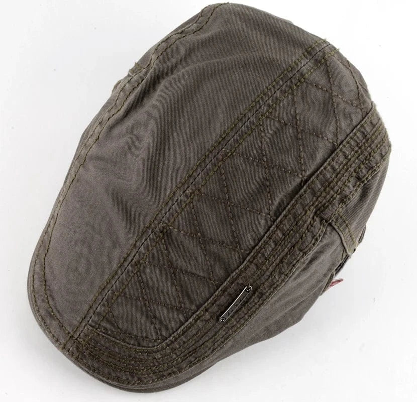 Béret Homme en Coton Matelassé