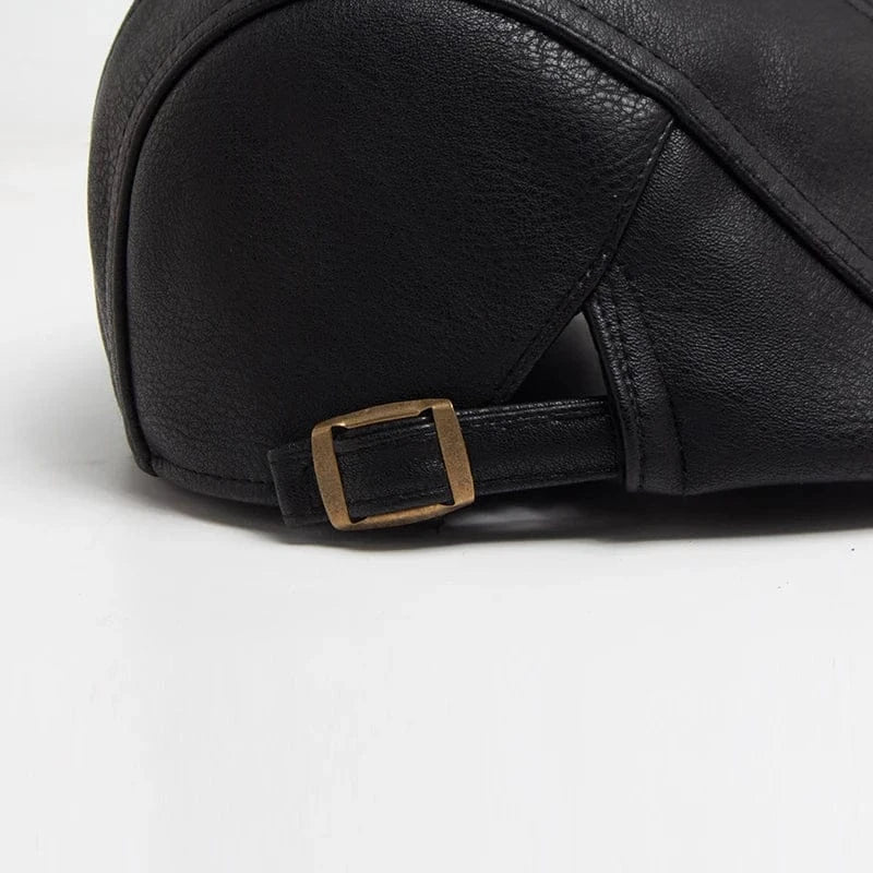 Béret Homme en Cuir