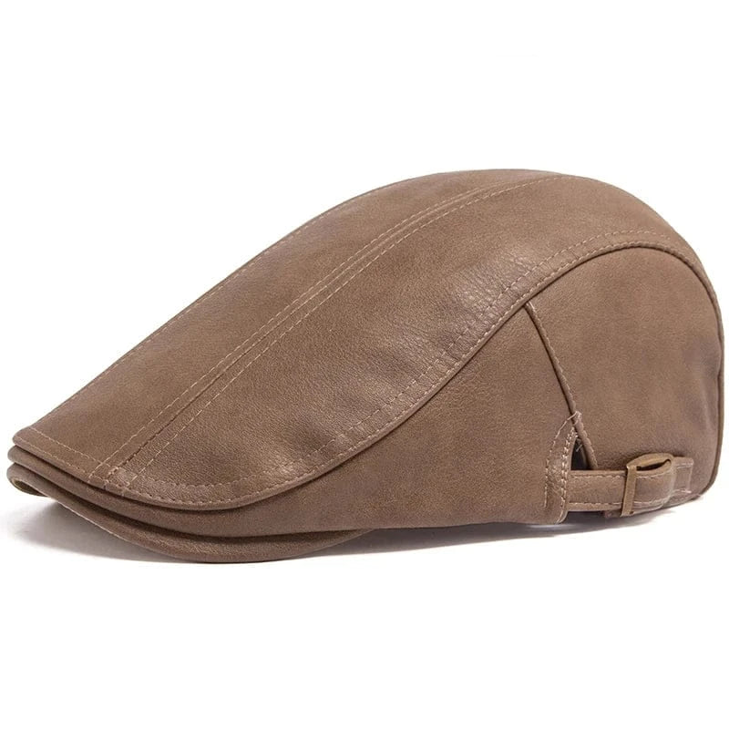 Béret Homme en Cuir