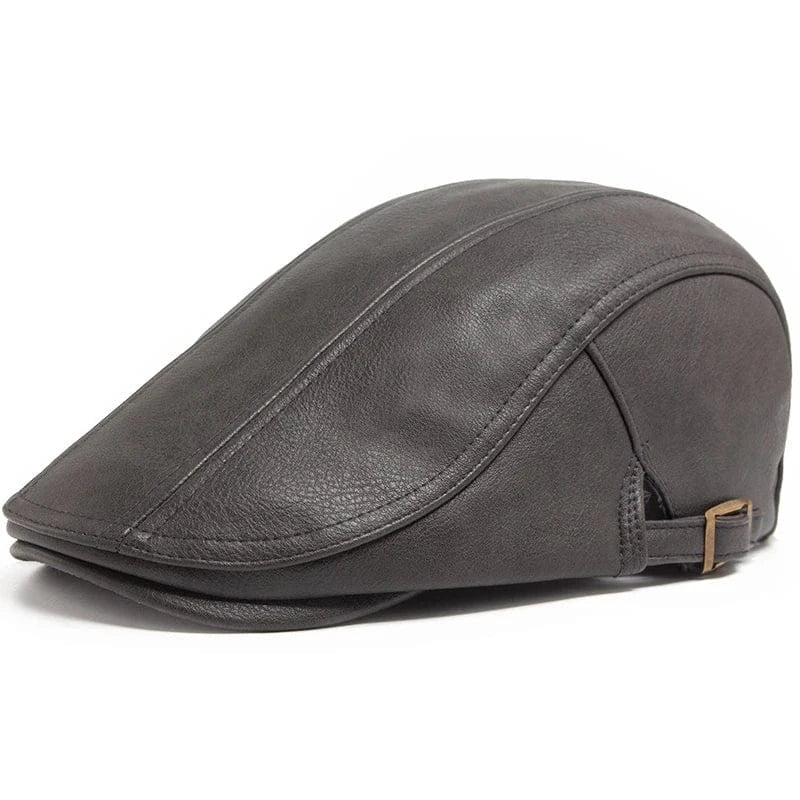 Béret Homme en Cuir