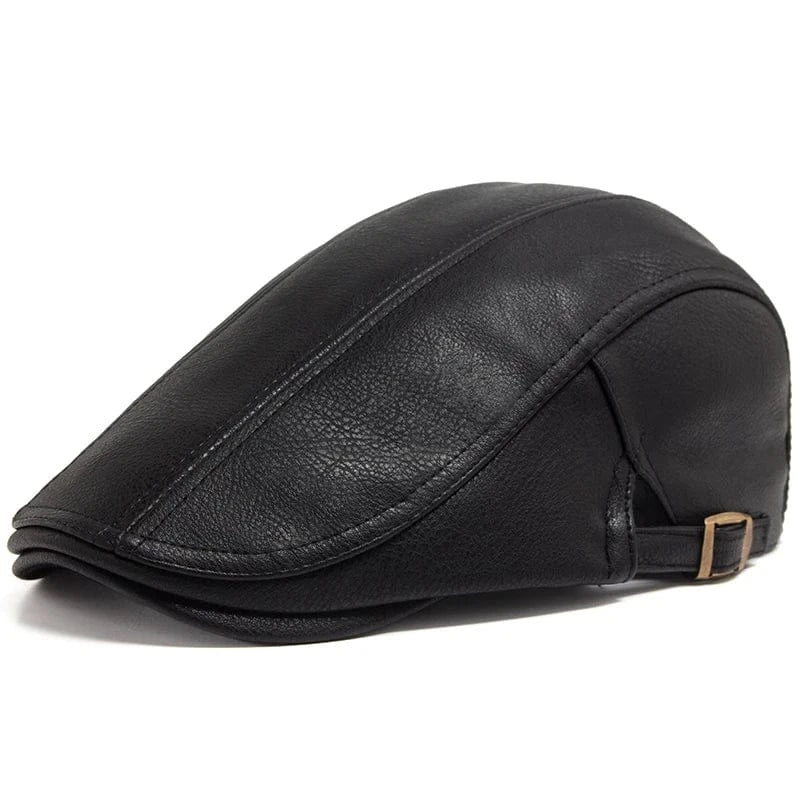 Béret Homme en Cuir
