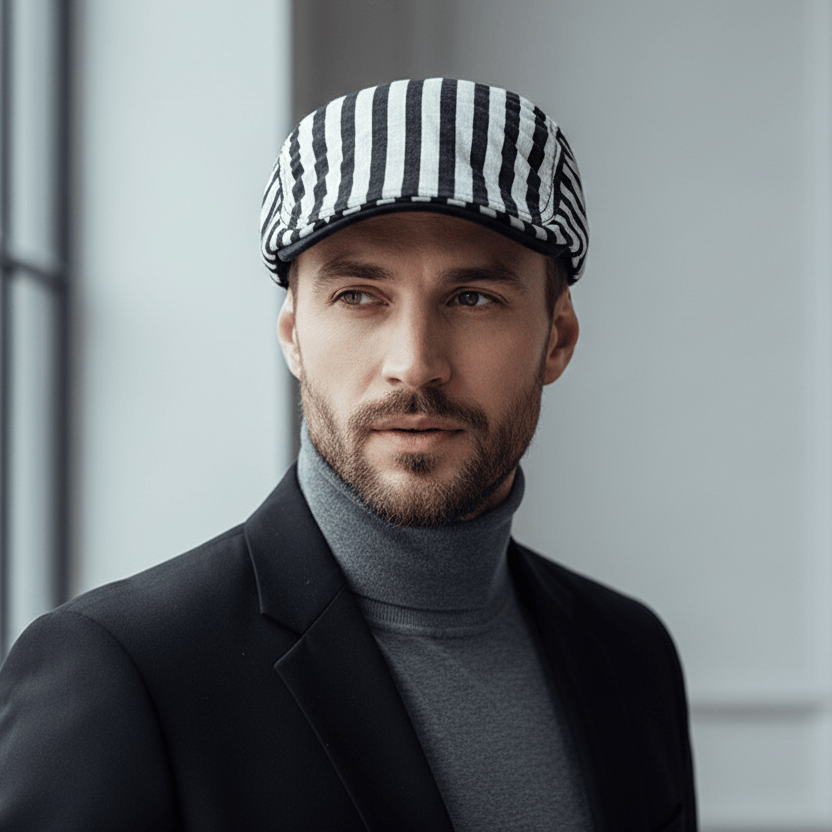 Béret Homme Rayé