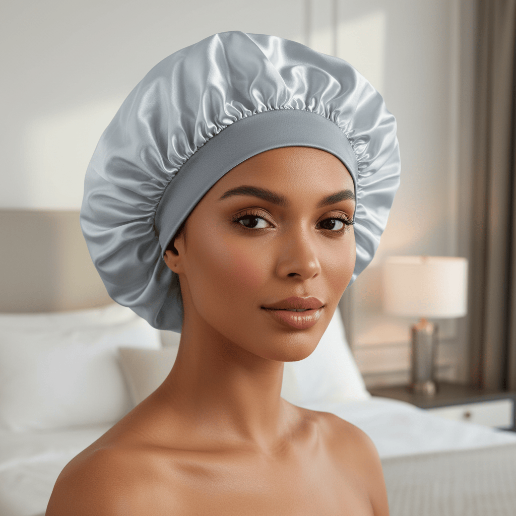 Bonnet de Nuit en Satin