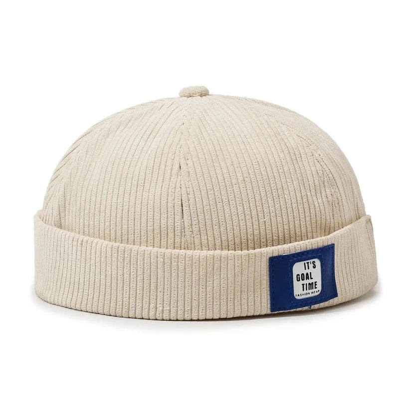 Bonnet Docker Velours Côtelé