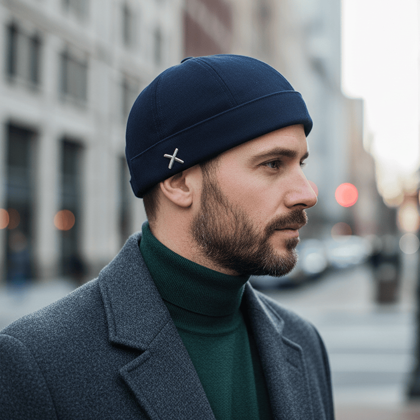 Bonnet Docker X-Stitch