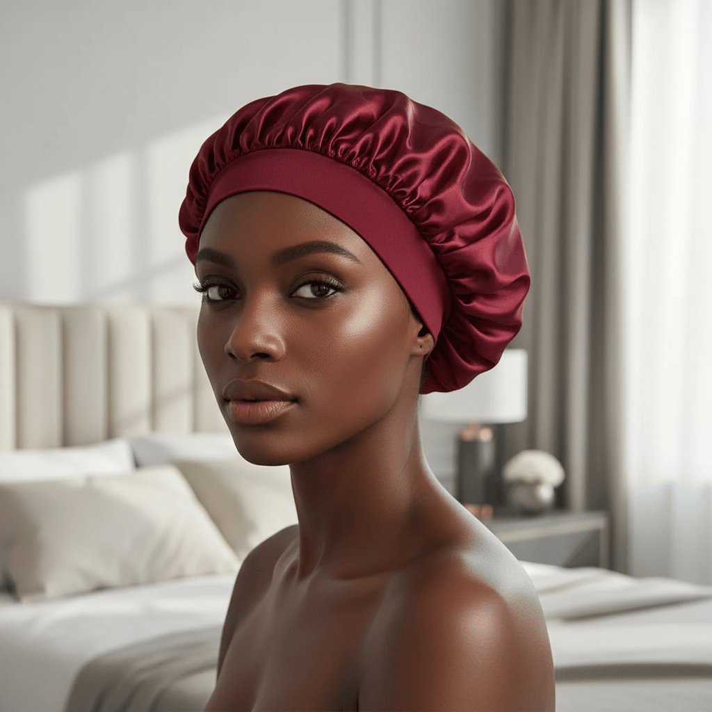 Bonnet en Satin Léger