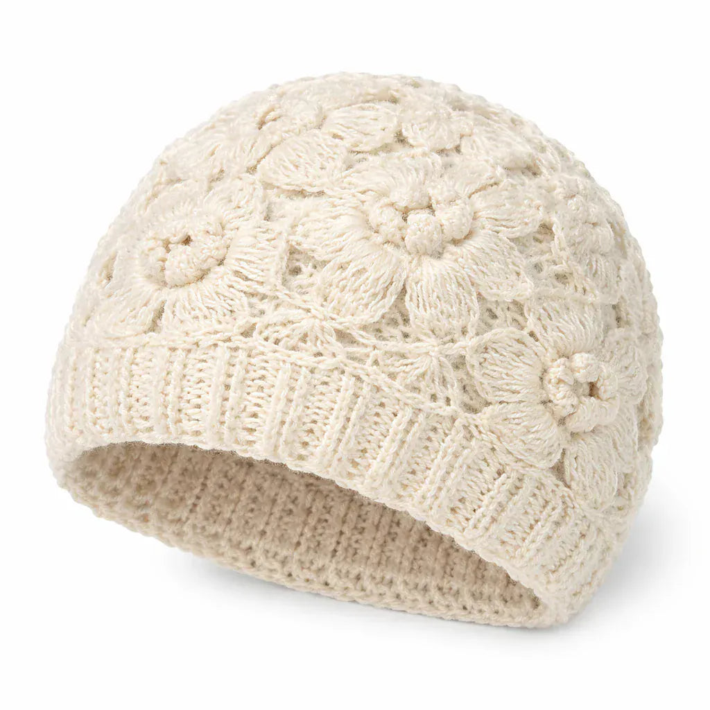 Bonnet Femme Crocheté Léger