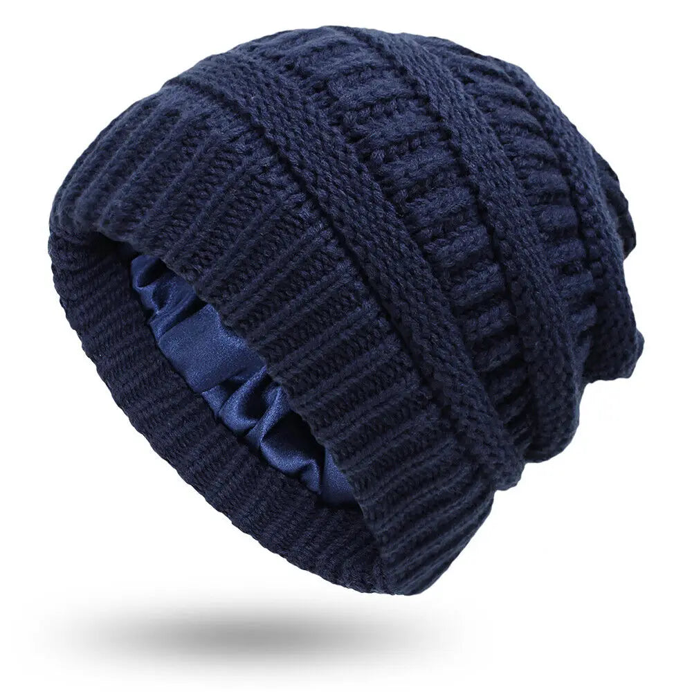 Bonnet Femme doublé en satin