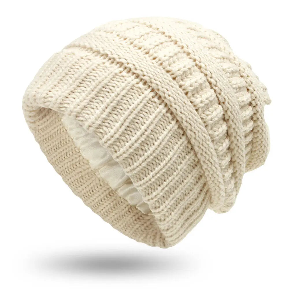 Bonnet Femme doublé en satin