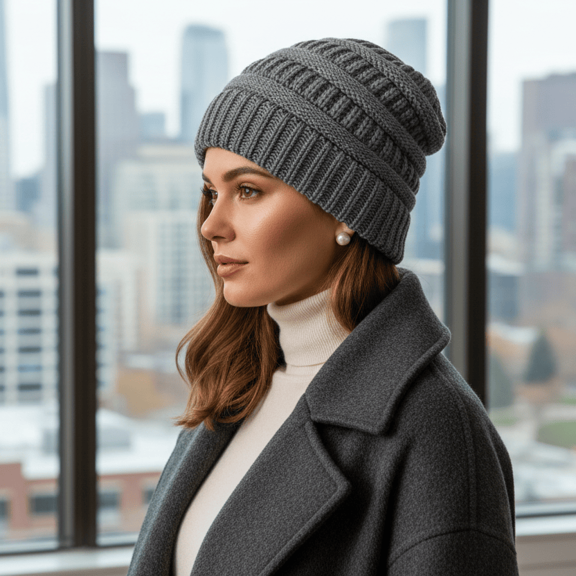 Bonnet Femme doublé en satin